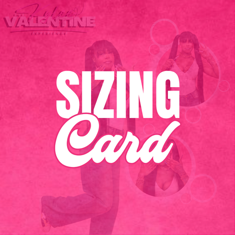 Sizing Card